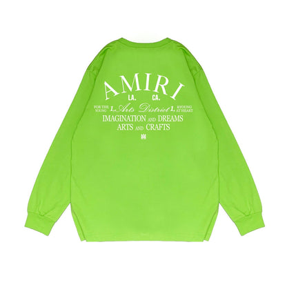 Amiri Long Sleeve Shirt Long Sleeve Long-Sleeved T-shirt Blouse
