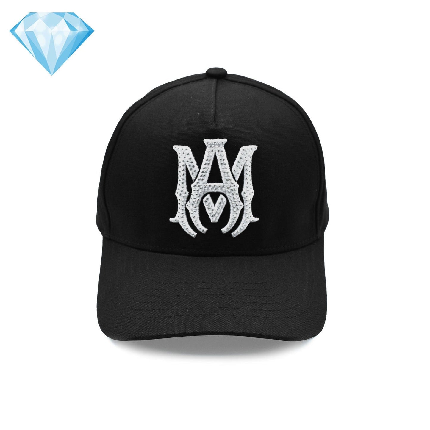 Amiri hat embroidery diamond