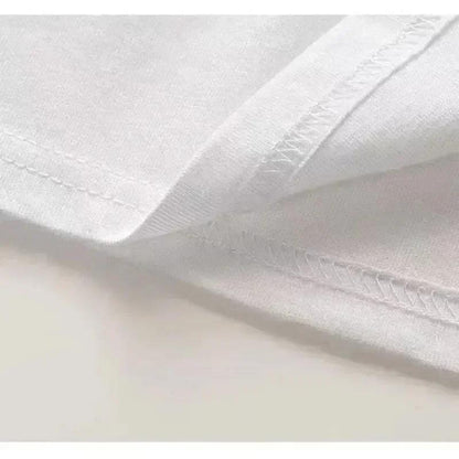 2024Cotton New Men's T-shirt Casual Short Sleeve Sports Fitn