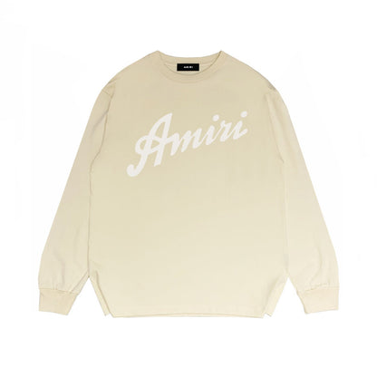Amiri Long Sleeve Shirt Long Sleeve Long-Sleeved T-Shirt Blouse