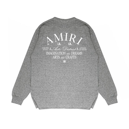 Amiri Long Sleeve Shirt Long Sleeve Long-Sleeved T-shirt Blouse