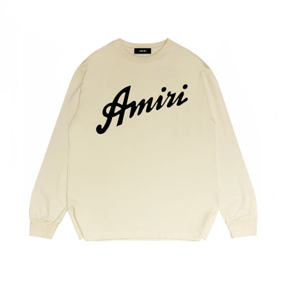 Amiri Long Sleeve Shirt Long Sleeve Long-Sleeved T-Shirt Blouse
