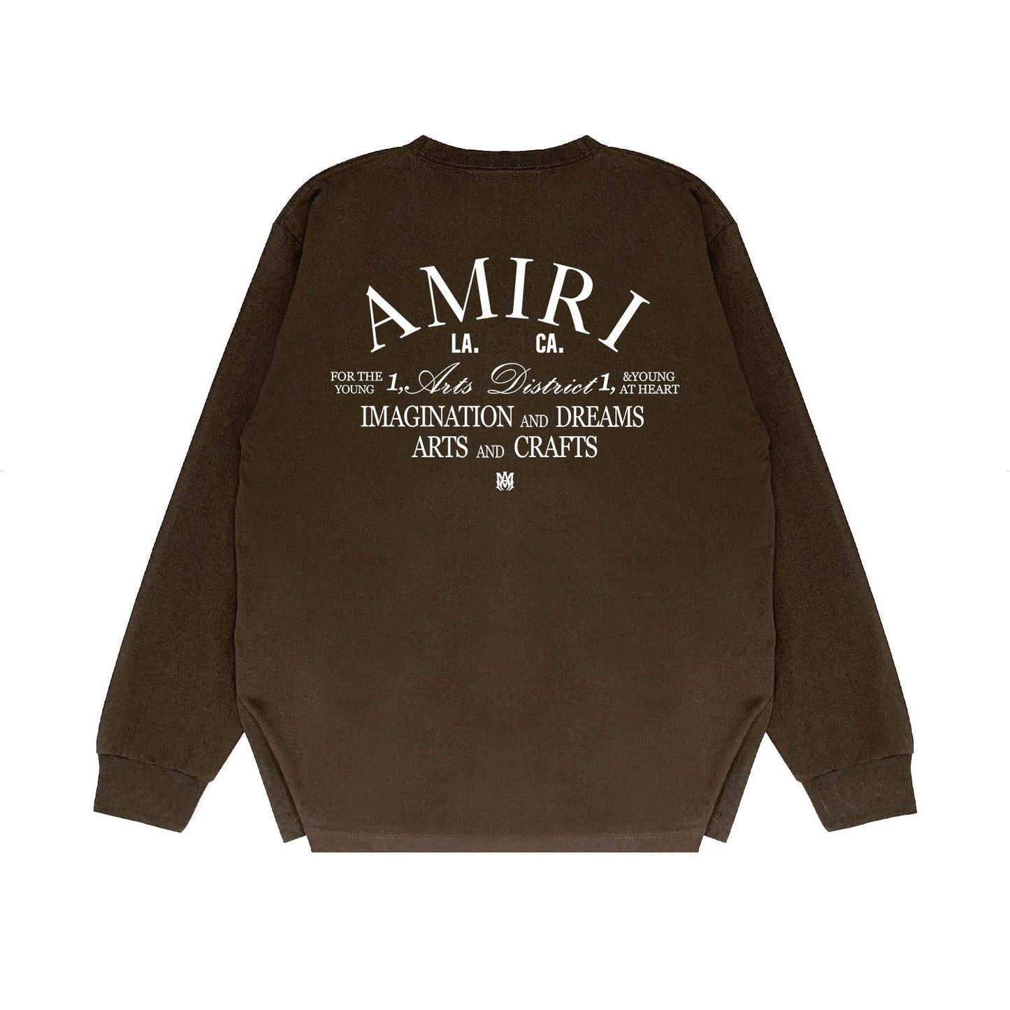 Amiri Long Sleeve Shirt Long Sleeve Long-Sleeved T-shirt Blouse