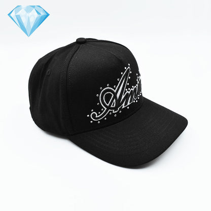 Amiri hat embroidered diamond hat