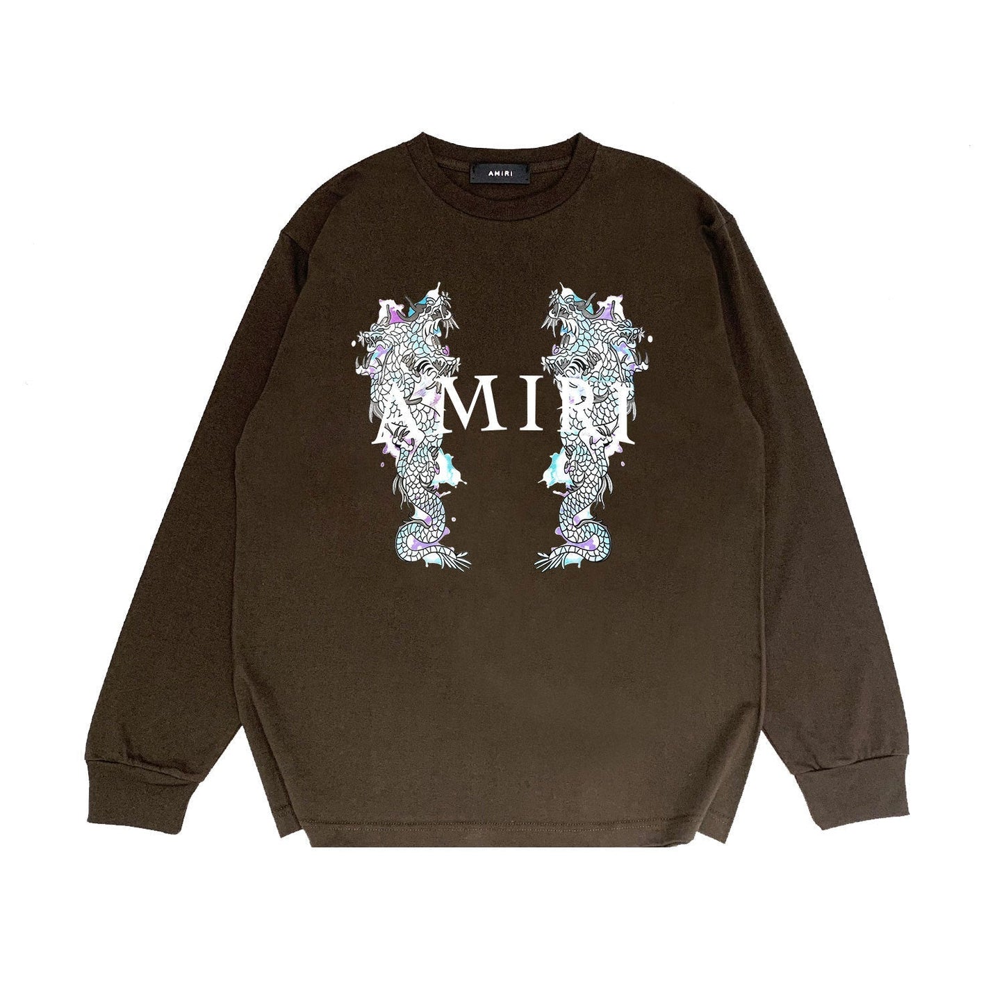 Amiri Long Sleeve Shirt Long Sleeve Long-Sleeved T-Shirt Blouse