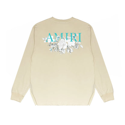 Amiri Long Sleeve Shirt Long Sleeve Long-Sleeved T-shirt Blouse