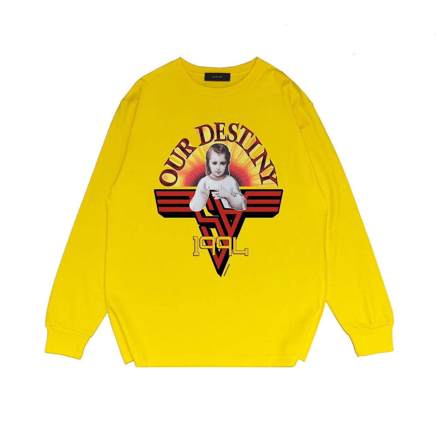 Amiri Long Sleeve Shirt Long Sleeve Long-Sleeved T-Shirt Blouse