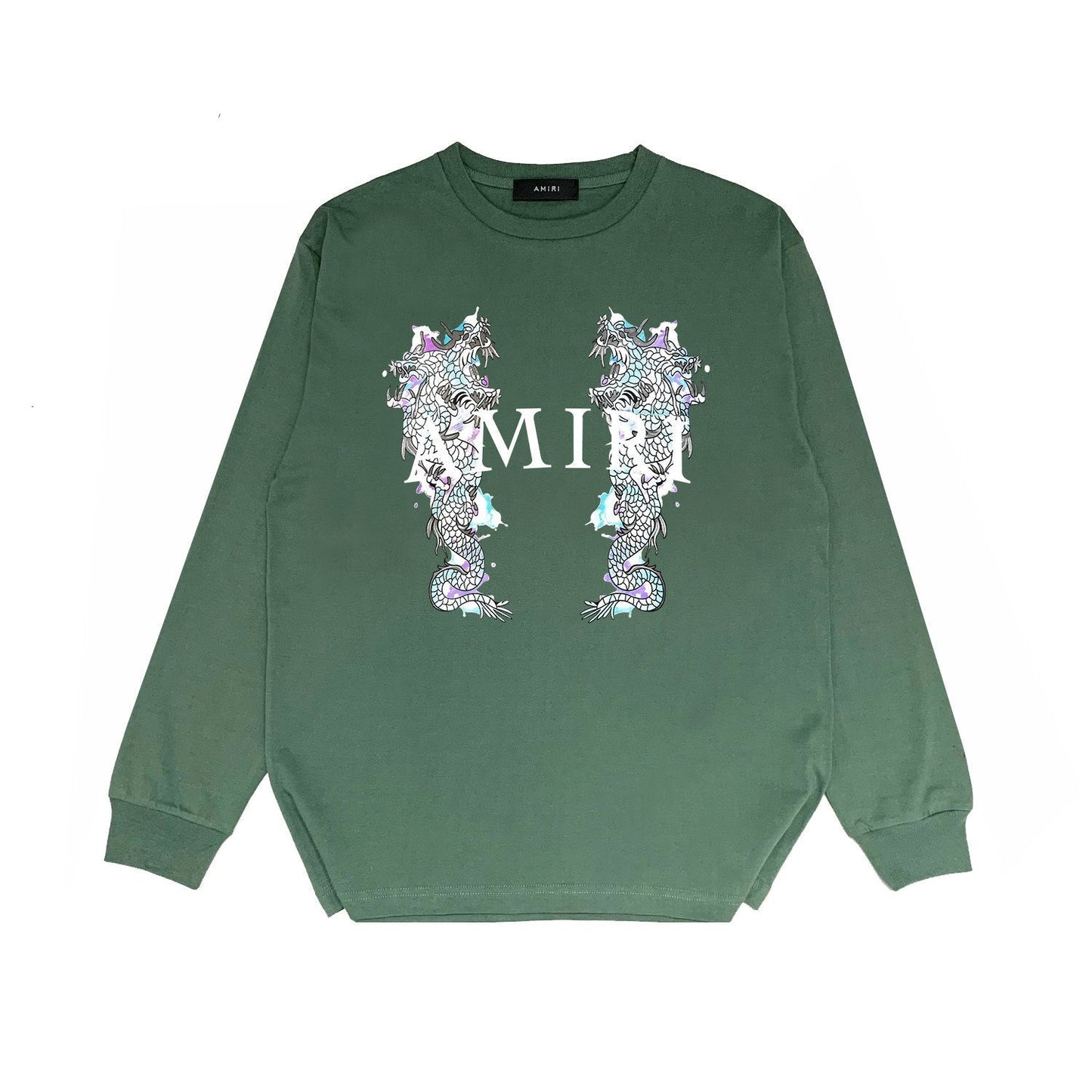 Amiri Long Sleeve Shirt Long Sleeve Long-Sleeved T-Shirt Blouse