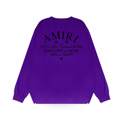 Amiri Long Sleeve Shirt Long Sleeve Long-Sleeved T-shirt Blouse