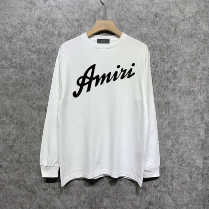 Amiri Long Sleeve Shirt Long Sleeve Long-Sleeved T-Shirt Blouse