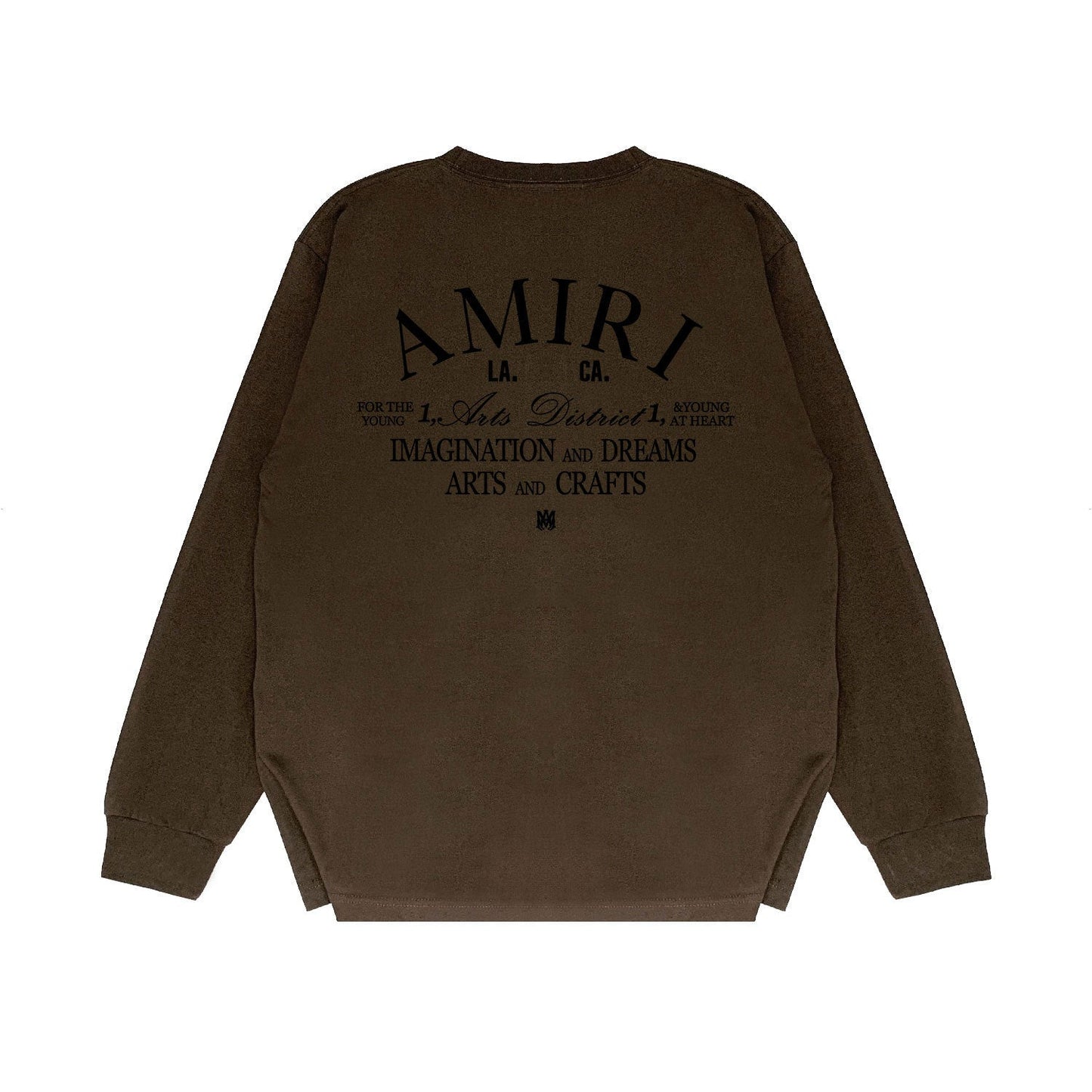 Amiri Long Sleeve Shirt Long Sleeve Long-Sleeved T-shirt Blouse