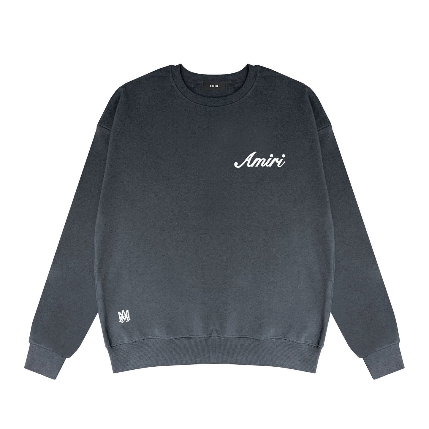 Amiri Long Sleeved Shirt Fashion Brand Crew Sweatshirts round Neck Sweater