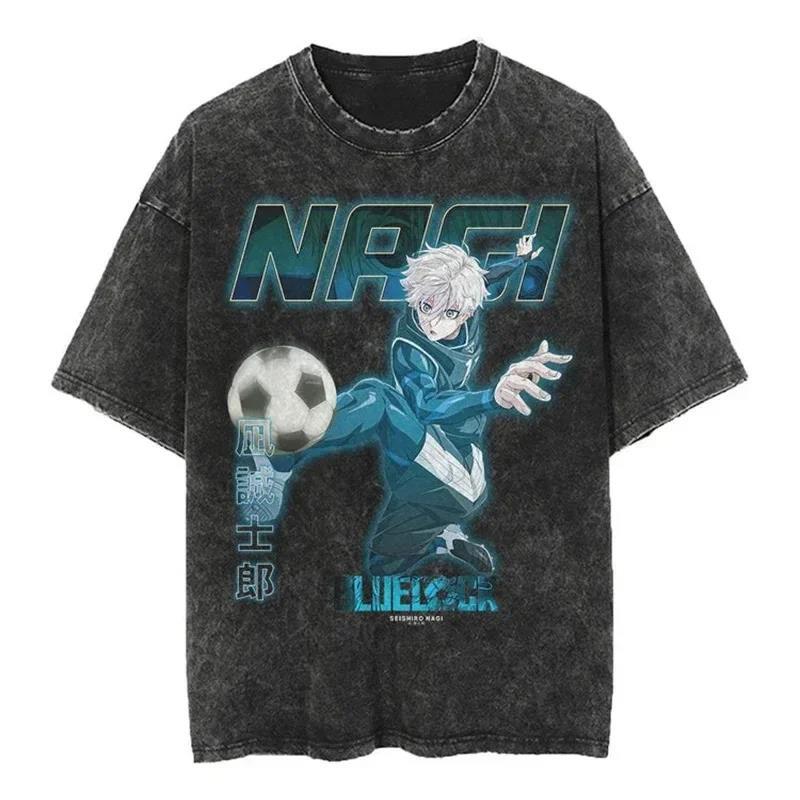 2024Streetwear Tshirt Japanese Anime Graphic Vintage Washed (Part 2)