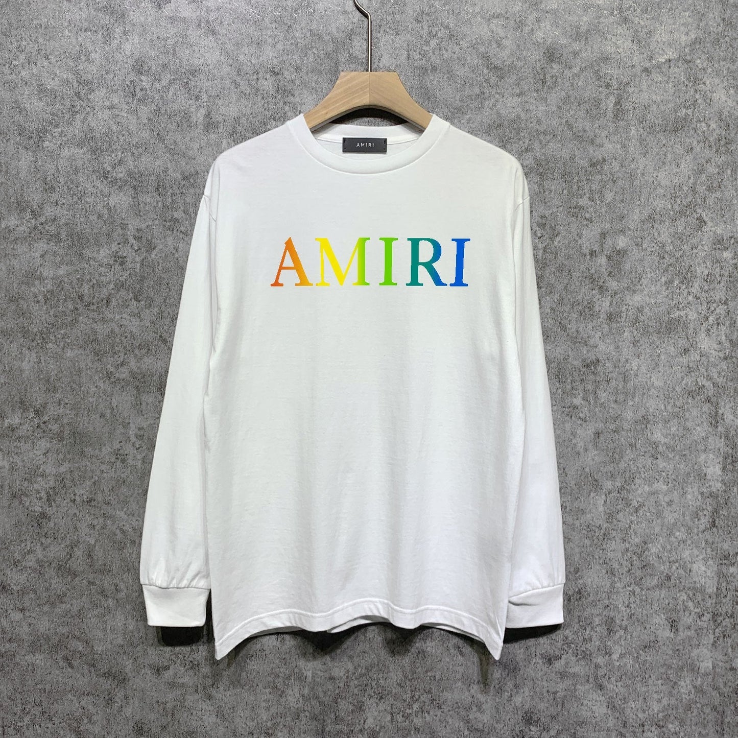 Amiri Long Sleeve Shirt Fashion Brand Long Sleeve Long-Sleeved T-shirt Blouse