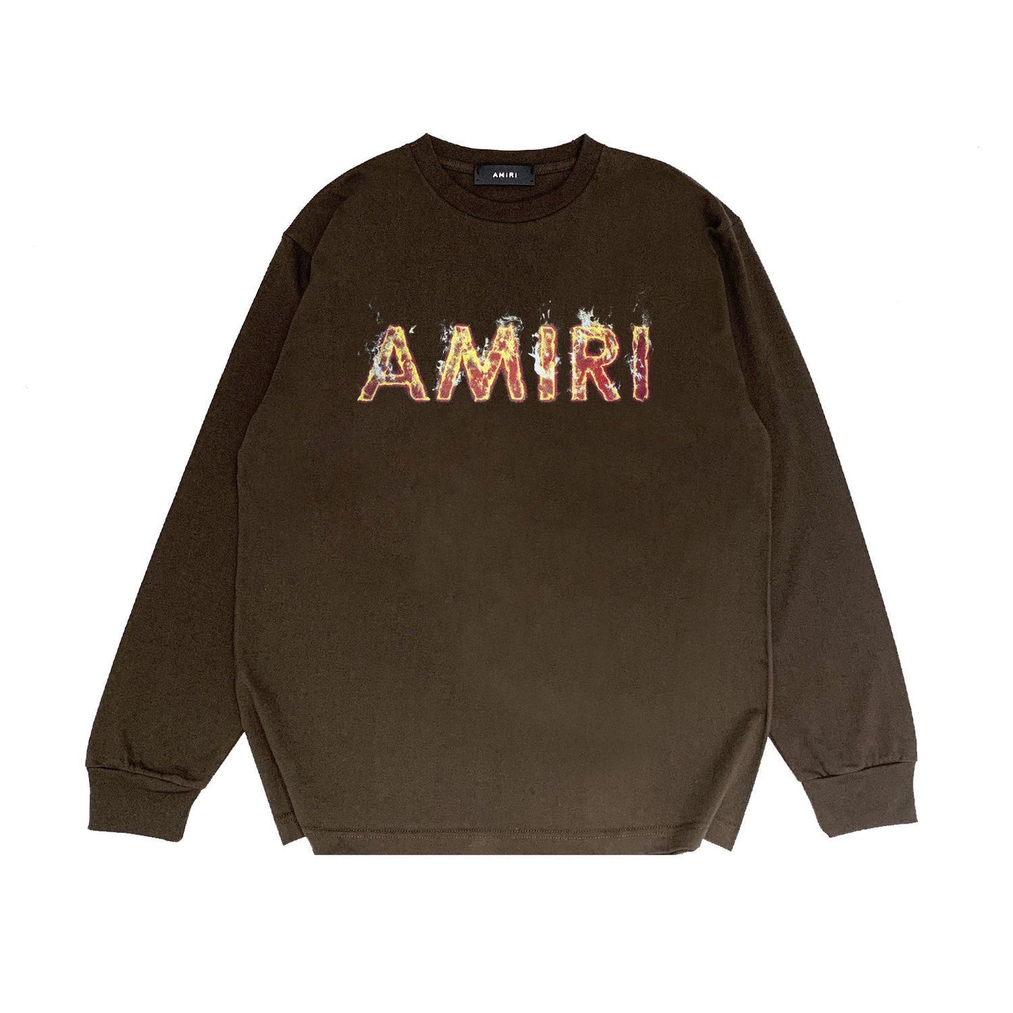 Amiri Long Sleeve Shirt Fashion Brand Long Sleeve Long-Sleeved T-shirt Blouse