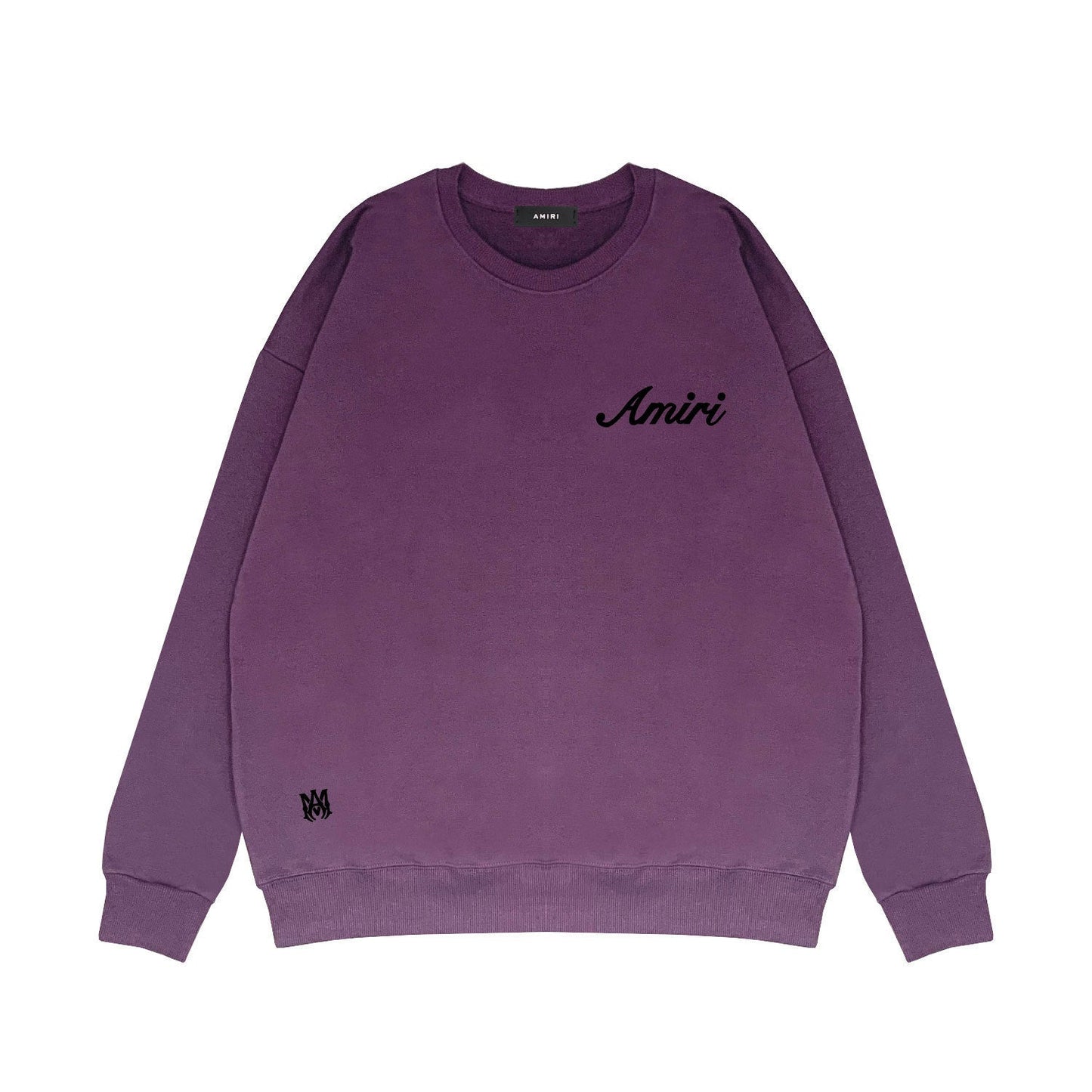 Amiri Long Sleeved Shirt Fashion Brand Crew Sweatshirts round Neck Sweater