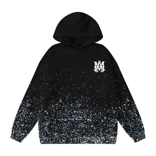 Amiri Hoodie AMI Star print hooded sweater for men and women