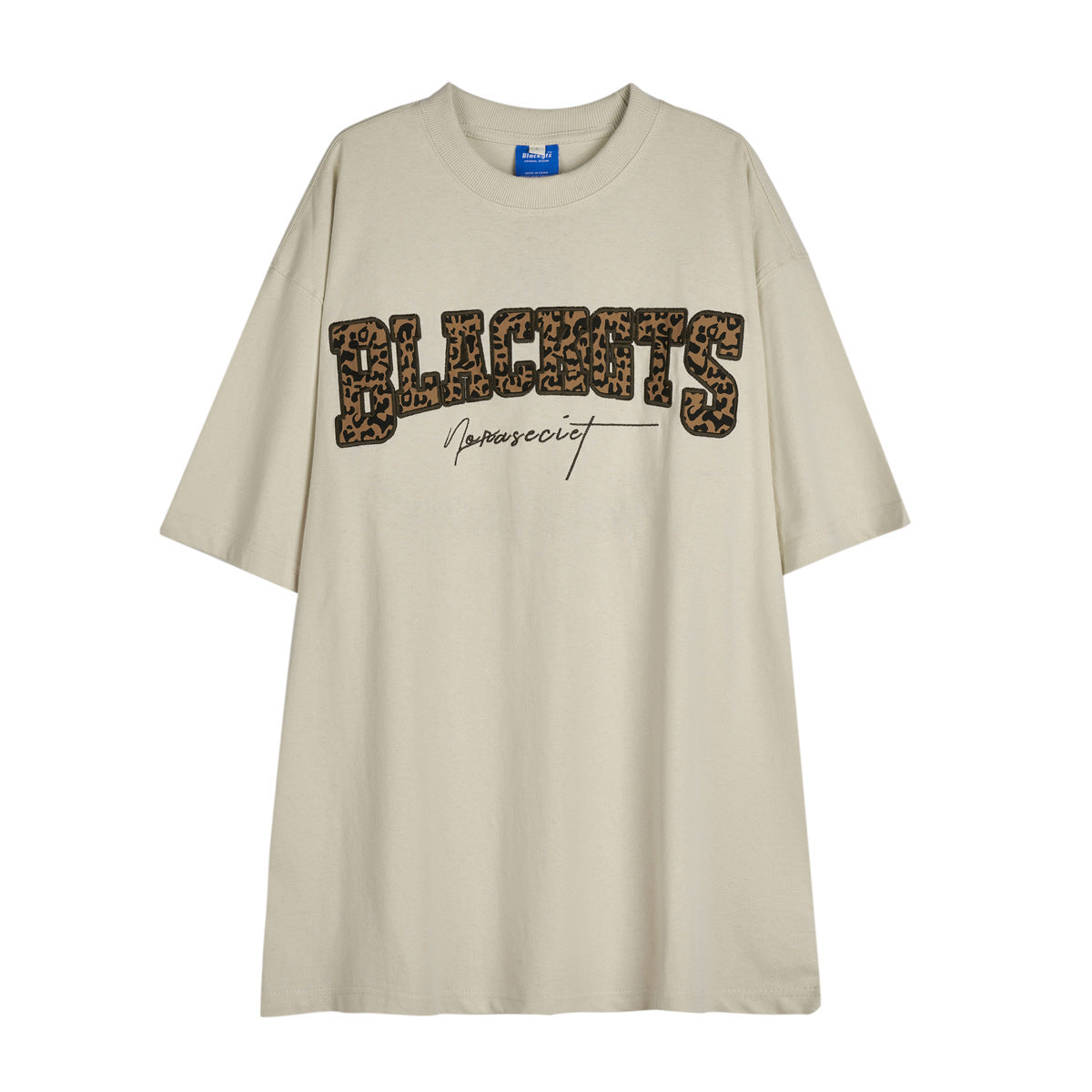 After Prom Shirt Oreeta Women's American Fashion Brand T-shirt Letter Embroidered Cotton Short Sleeve Women's Ins Loose