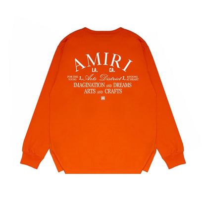 Amiri Long Sleeve Shirt Long Sleeve Long-Sleeved T-shirt Blouse