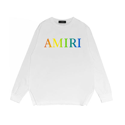 Amiri Long Sleeve Shirt Fashion Brand Long Sleeve Long-Sleeved T-shirt Blouse