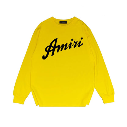 Amiri Long Sleeve Shirt Long Sleeve Long-Sleeved T-Shirt Blouse