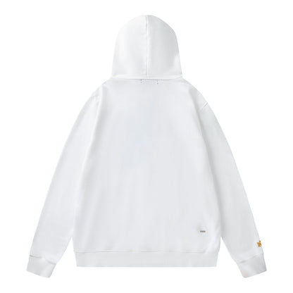 Amiri Hoodie AMI Winged Shoes Letter Pattern Hooded Sweater