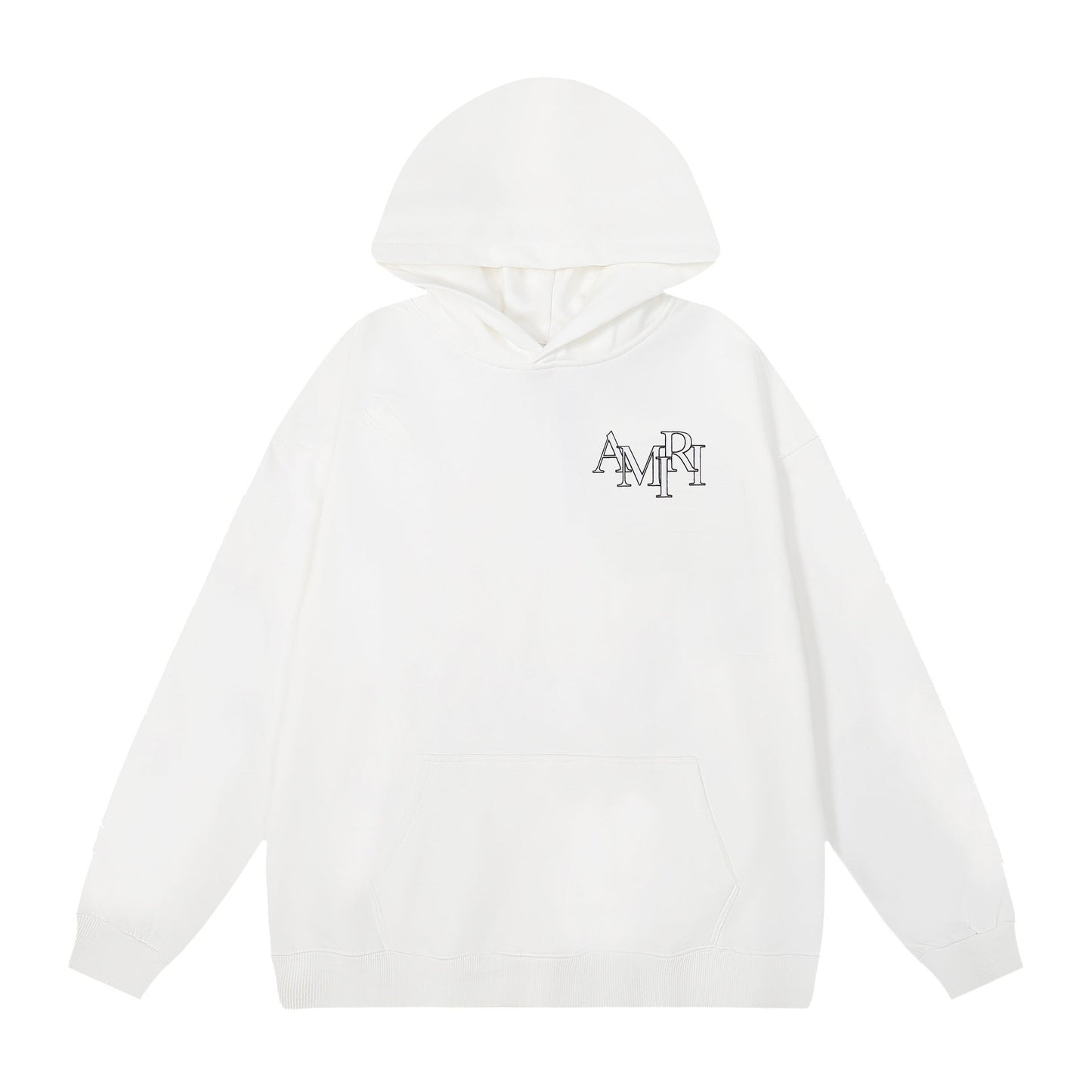 Amiri Hoodie AMI Letter logo print hooded sweater for men and women