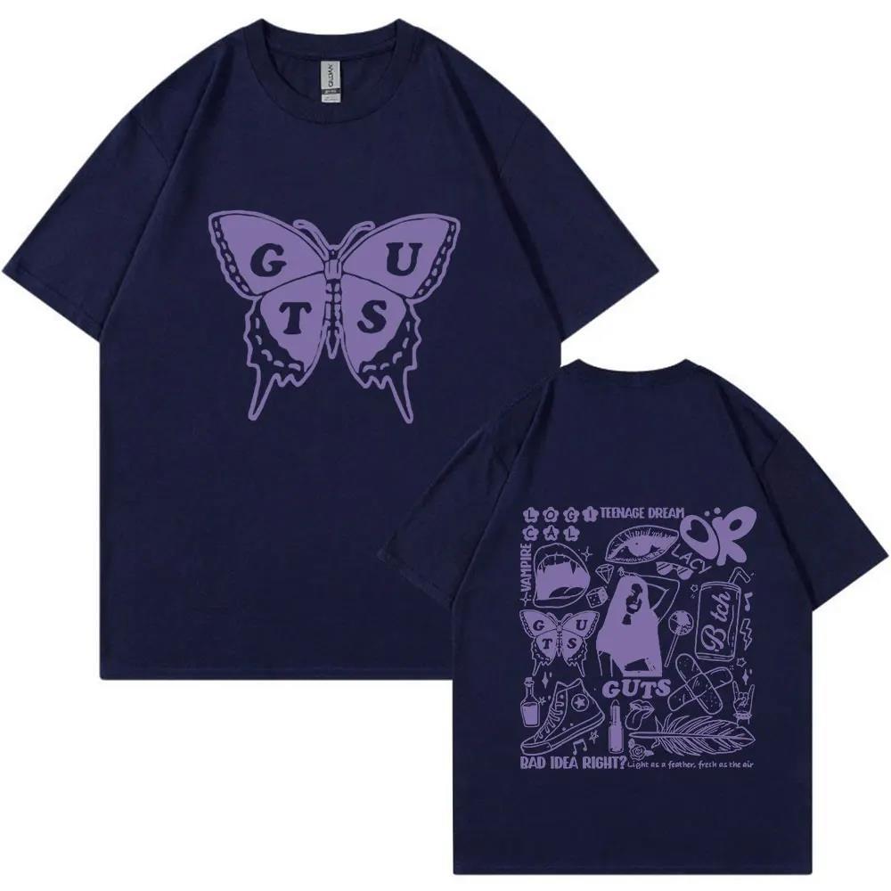 2024 New Sour Guts Vampire Print T-Shirt Men Women Hip Hop