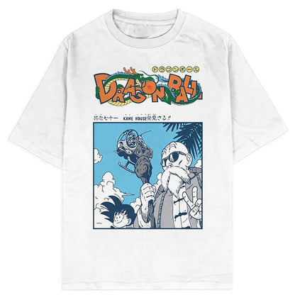 2024Men Streetwear Vintage Oversized T Shirt Japanese