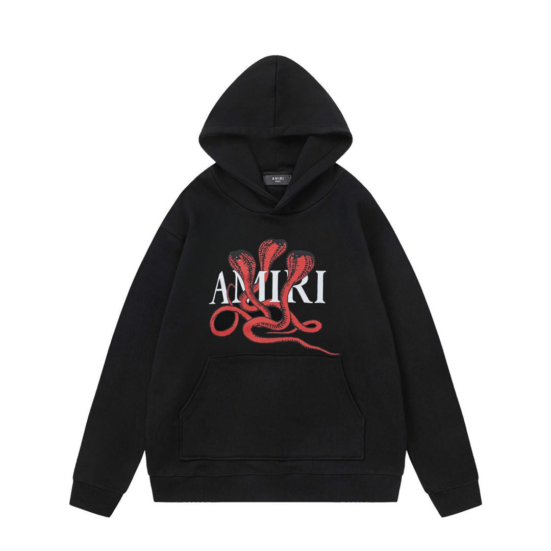 Amiri Hoodie AMI pattern hooded sweater for men and women