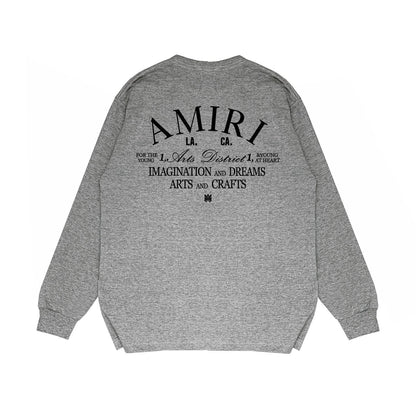 Amiri Long Sleeve Shirt Long Sleeve Long-Sleeved T-shirt Blouse