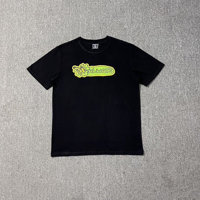 Always Do What You Should Do T Shirts Loose Short Sleeves
