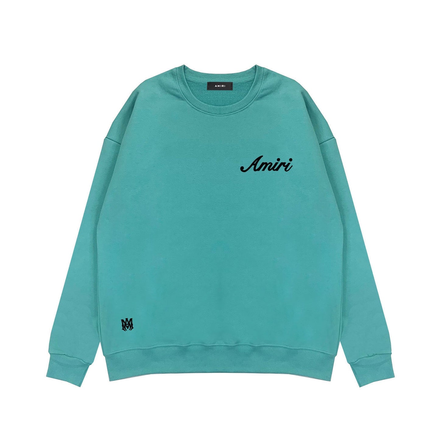 Amiri Long Sleeved Shirt Fashion Brand Crew Sweatshirts round Neck Sweater
