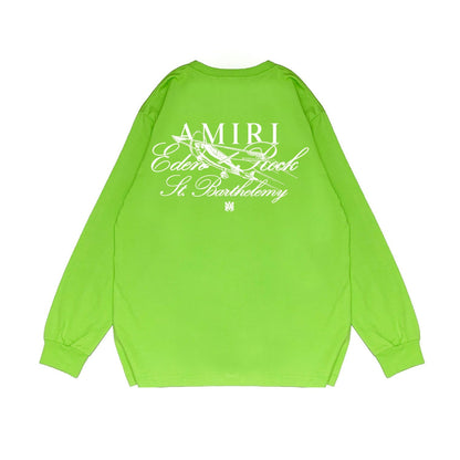 Amiri Long Sleeve Shirt Long Sleeve Long-Sleeved T-Shirt Blouse