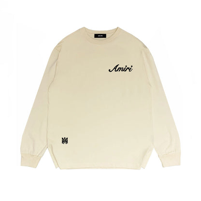 Amiri Long Sleeve Shirt Long Sleeve Long-Sleeved T-Shirt Blouse