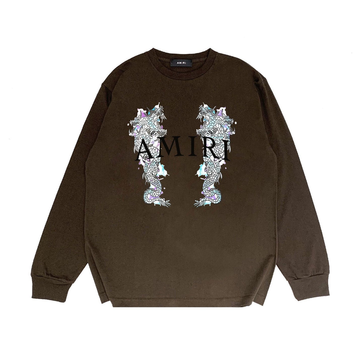 Amiri Long Sleeve Shirt Long Sleeve Long-Sleeved T-Shirt Blouse