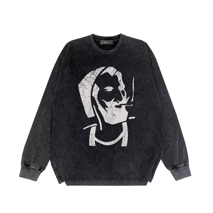 Amiri Long-Sleeve Shirt Vintage Long Sleeve T-shirt