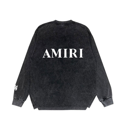 Amiri Long-Sleeve Shirt Vintage Long Sleeve T-shirt