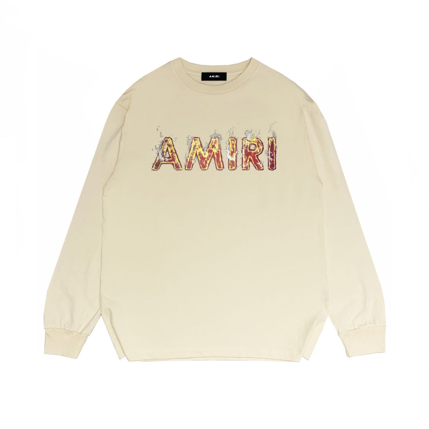 Amiri Long Sleeve Shirt Fashion Brand Long Sleeve Long-Sleeved T-shirt Blouse