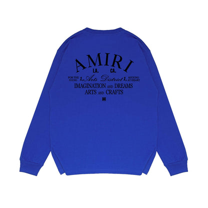 Amiri Long Sleeve Shirt Long Sleeve Long-Sleeved T-shirt Blouse