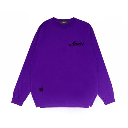 Amiri Long Sleeve Shirt Long Sleeve Long-Sleeved T-Shirt Blouse