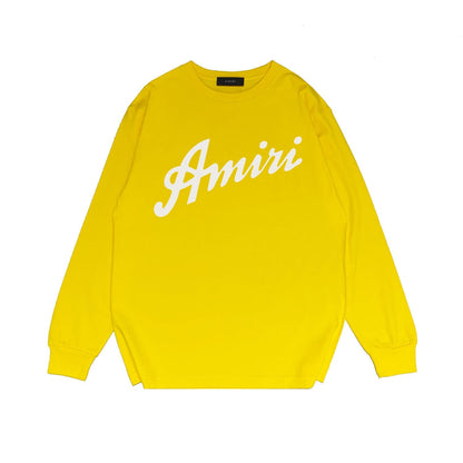 Amiri Long Sleeve Shirt Long Sleeve Long-Sleeved T-Shirt Blouse
