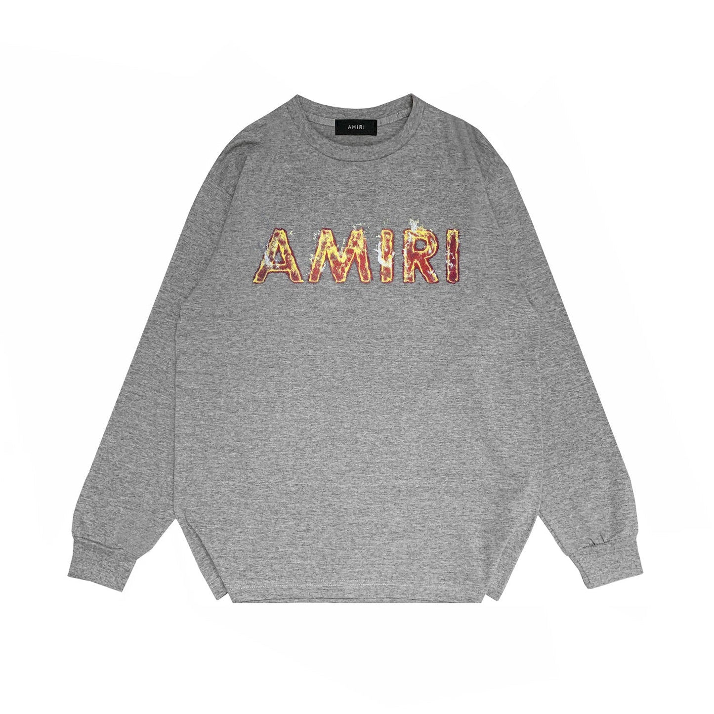 Amiri Long Sleeve Shirt Fashion Brand Long Sleeve Long-Sleeved T-shirt Blouse