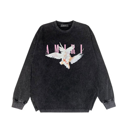Amiri Long-Sleeve Shirt Vintage Long Sleeve T-shirt