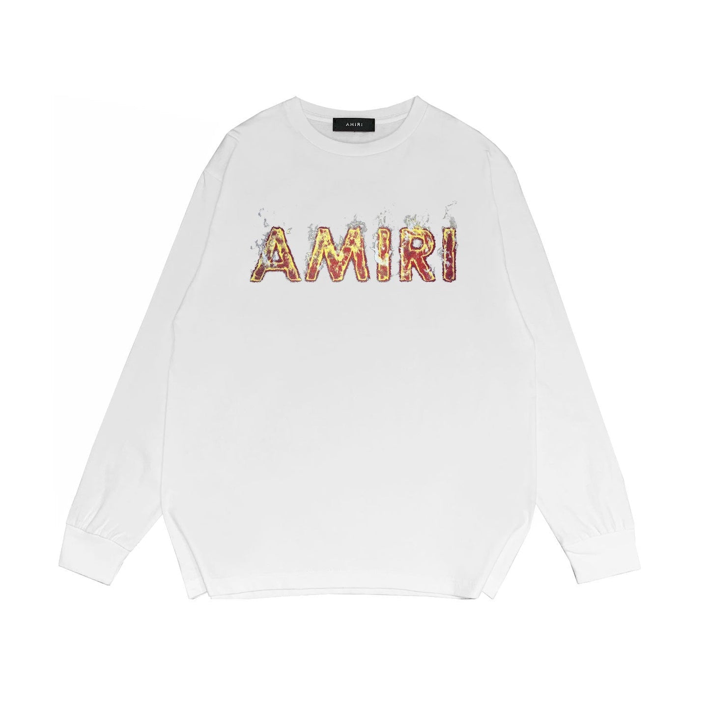 Amiri Long Sleeve Shirt Fashion Brand Long Sleeve Long-Sleeved T-shirt Blouse