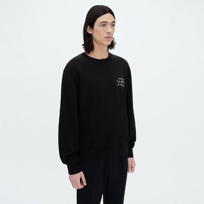 Amiri Long Sleeved Shirt Fashion Brand Crew Sweatshirts round Neck Sweater