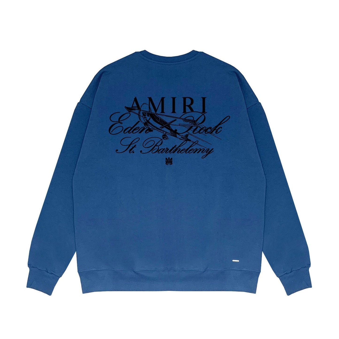 Amiri Long Sleeved Shirt Fashion Brand Crew Sweatshirts round Neck Sweater