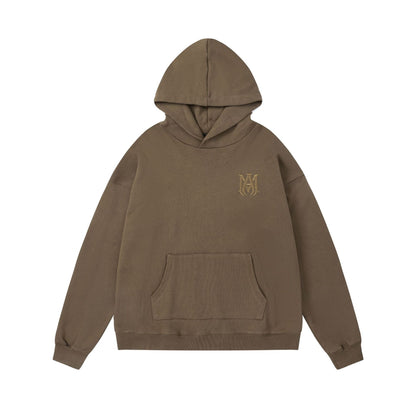 Amiri Hoodie OW Embroidery Letter Hooded Sweater for Men and Women