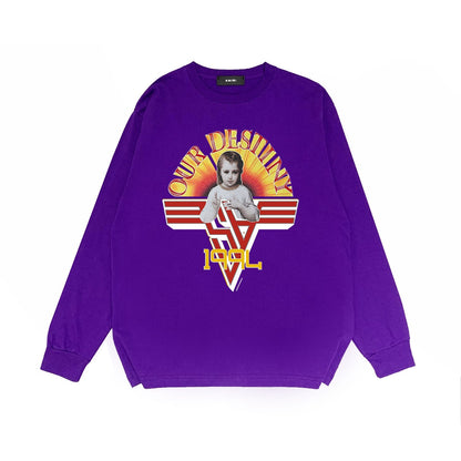 Amiri Long Sleeve Shirt Long Sleeve Long-Sleeved T-Shirt Blouse