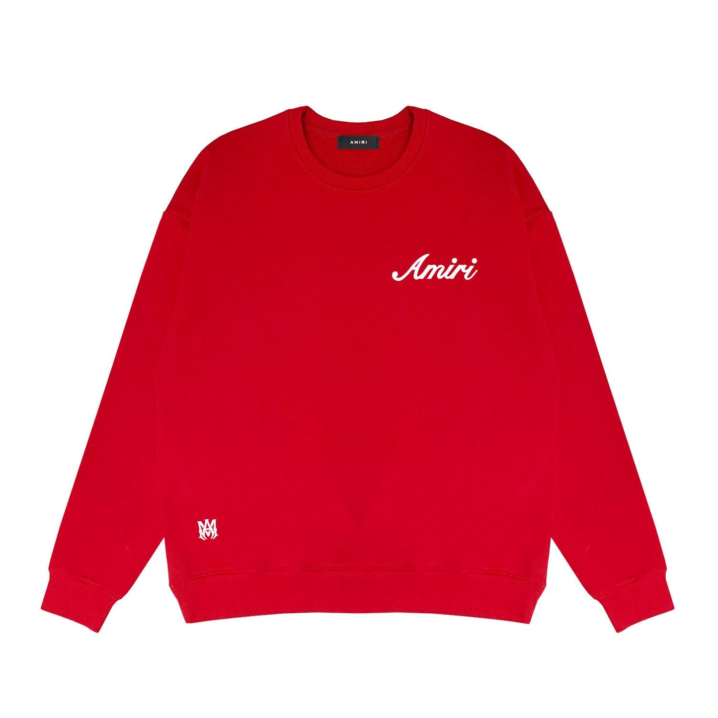Amiri Long Sleeved Shirt Fashion Brand Crew Sweatshirts round Neck Sweater
